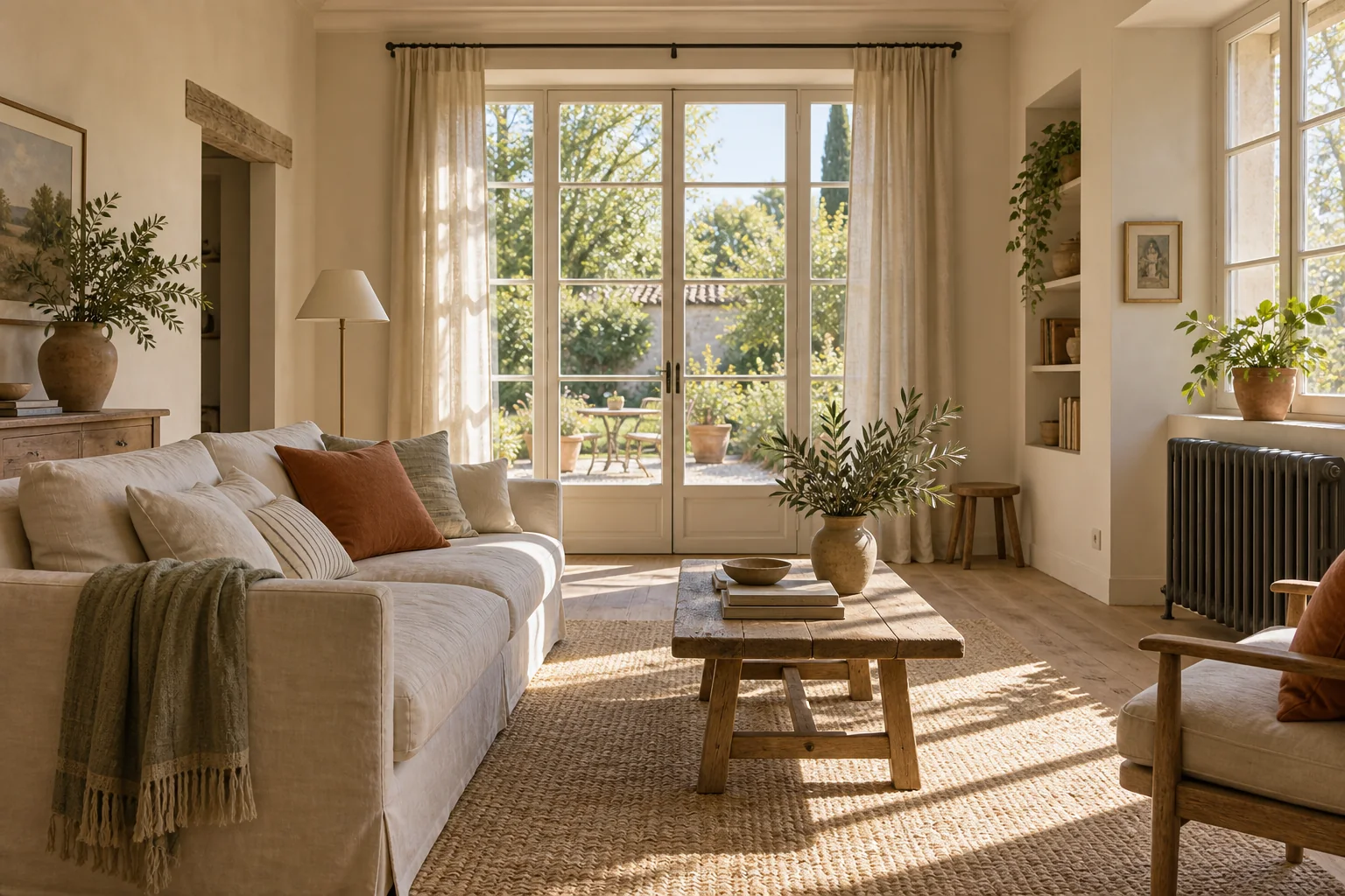 Intérieur lumineux, visuel d’inspiration
